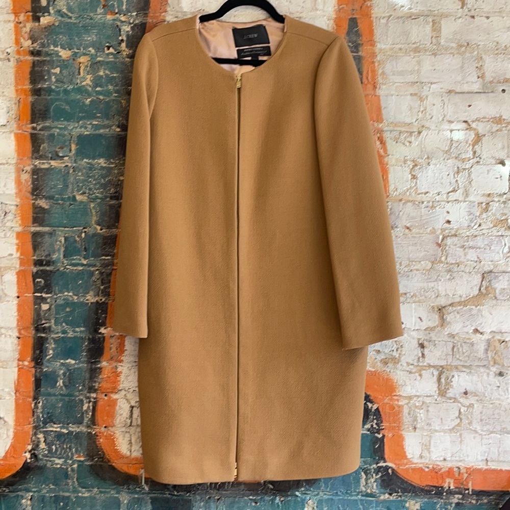 Jcrew Double Cloth Coat size 12